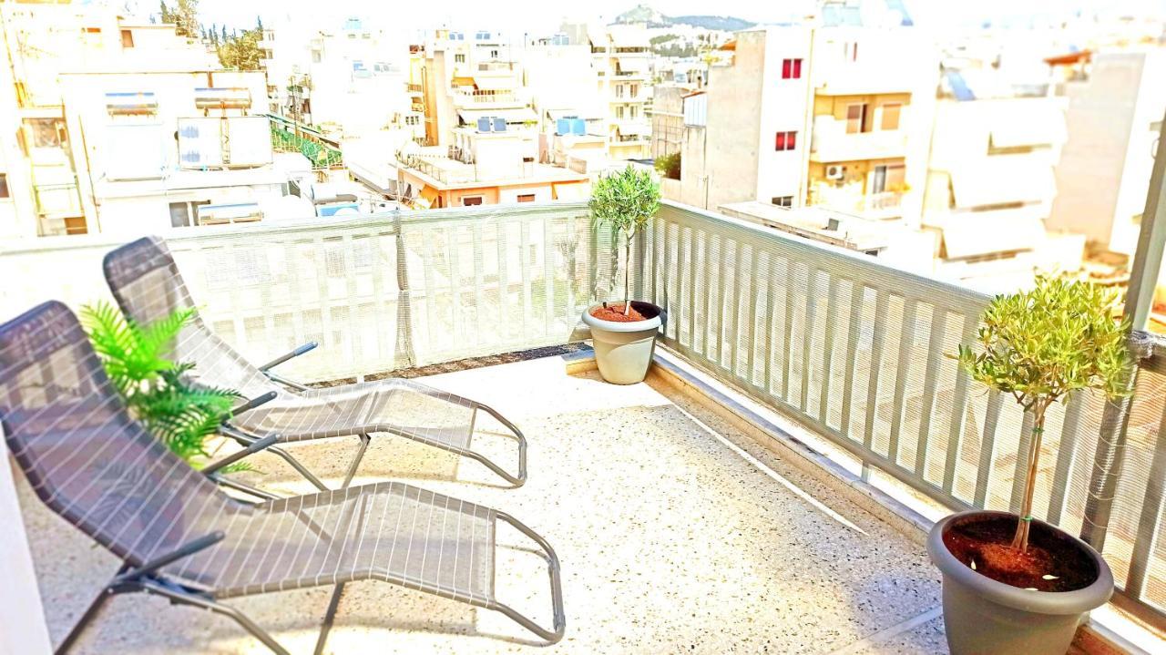 Penthouse With An Incredible View 350M From Metro Station! Apartment Athens Exterior photo